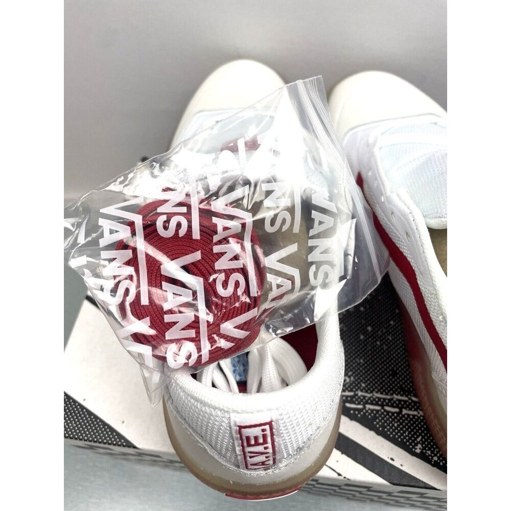 VANS AVE SKATE SPORT LEATHER  WHITE SHOES MEN'S SIZE 5.5 - Picture 10 of 16